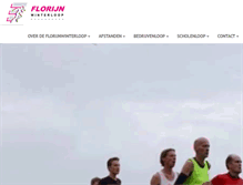 Tablet Screenshot of florijnwinterloop.nl